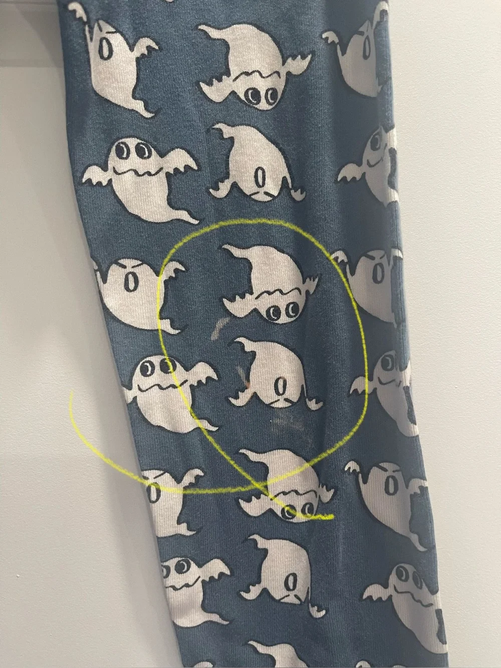 Hanna Andersson glow in the dark ghost Halloween pajamas 130cm US 8